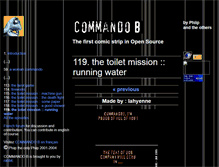 Tablet Screenshot of commando.rabbit-comics.org